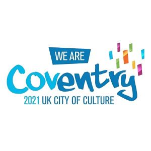 We are Coventry, 2021 UK city of culture festival logo